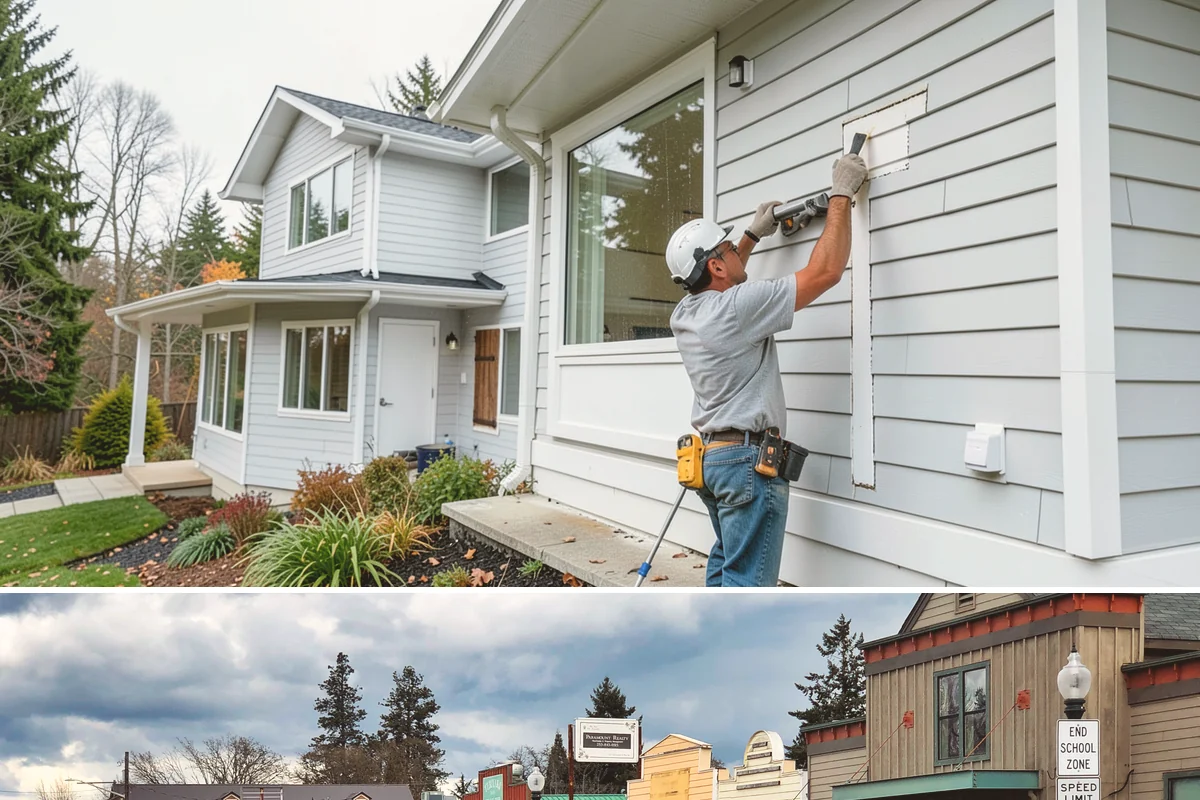 Outdoor Fireplace Construction in Roy, Pierce County, WA - Late spring and summer give mortar and concrete the dry, warm cure they need before fall use.