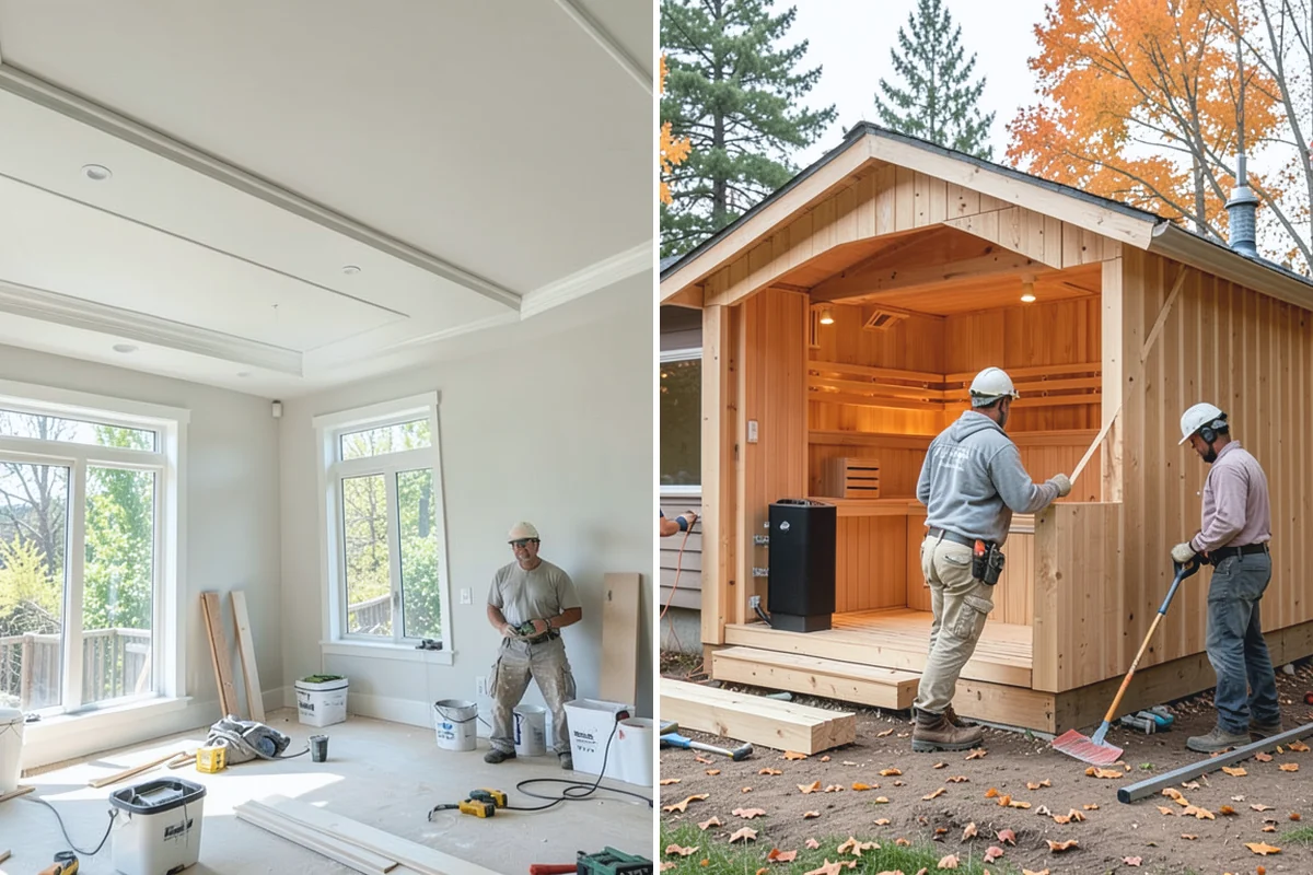 Outdoor Fireplace Construction in South Prairie, Pierce County, WA - Confirm location, fuel type, and clearance requirements