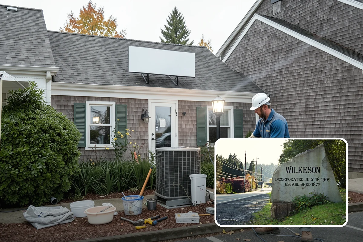 Outdoor Fireplace Construction in Wilkeson, Pierce County, WA - Extends comfortable outdoor time into cooler months