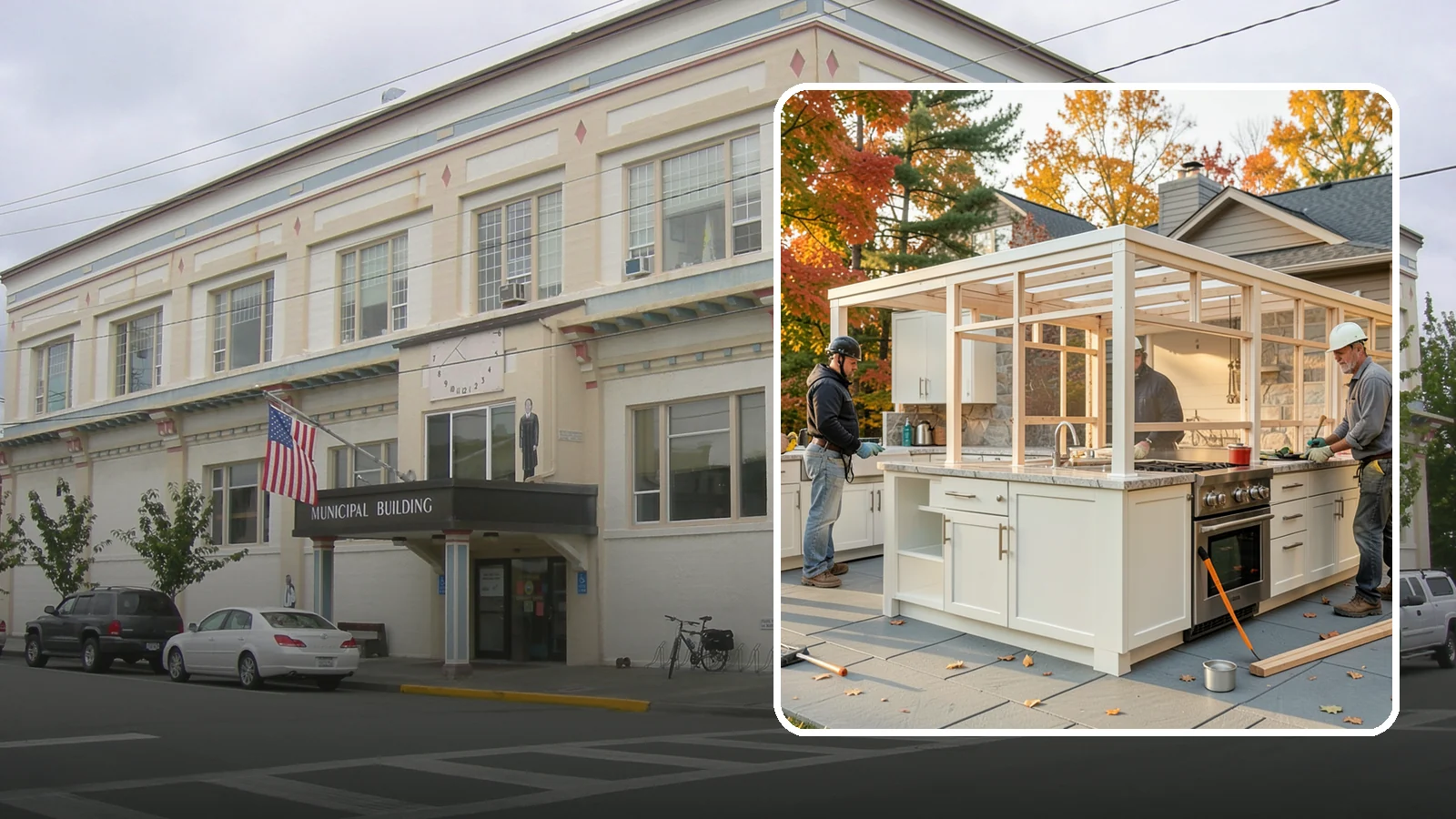 Outdoor Kitchen Construction in Anacortes, Skagit County, WA - A durable, fully equipped outdoor kitchen designed to cook and entertain through every Puget Sound season.