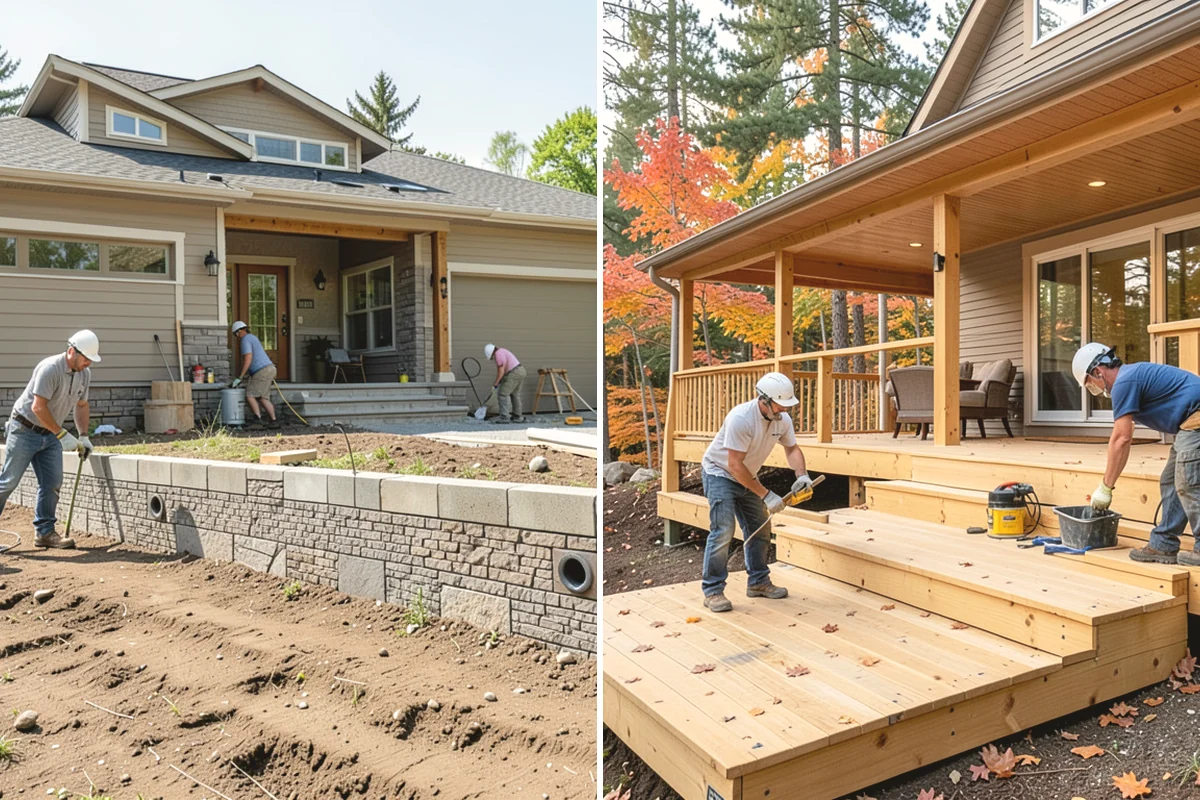 Outdoor Kitchen Construction in Anacortes, Skagit County, WA - Plan the layout, appliances, and utility routing