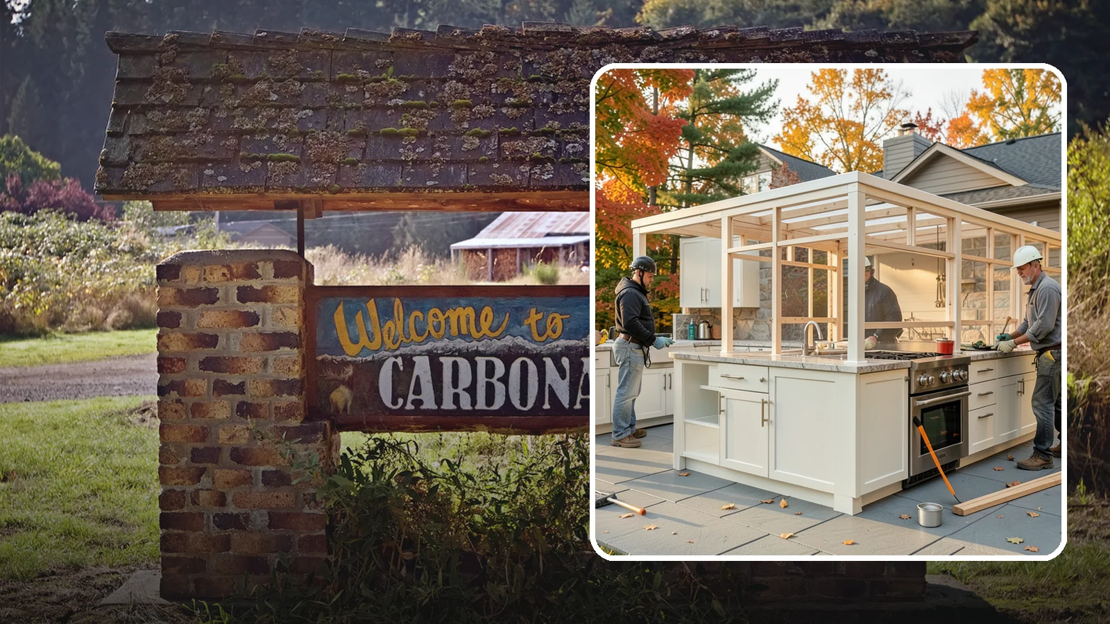 Outdoor Kitchen Construction in Carbonado, Pierce County, WA - A durable, fully equipped outdoor kitchen designed to cook and entertain through every Puget Sound season.