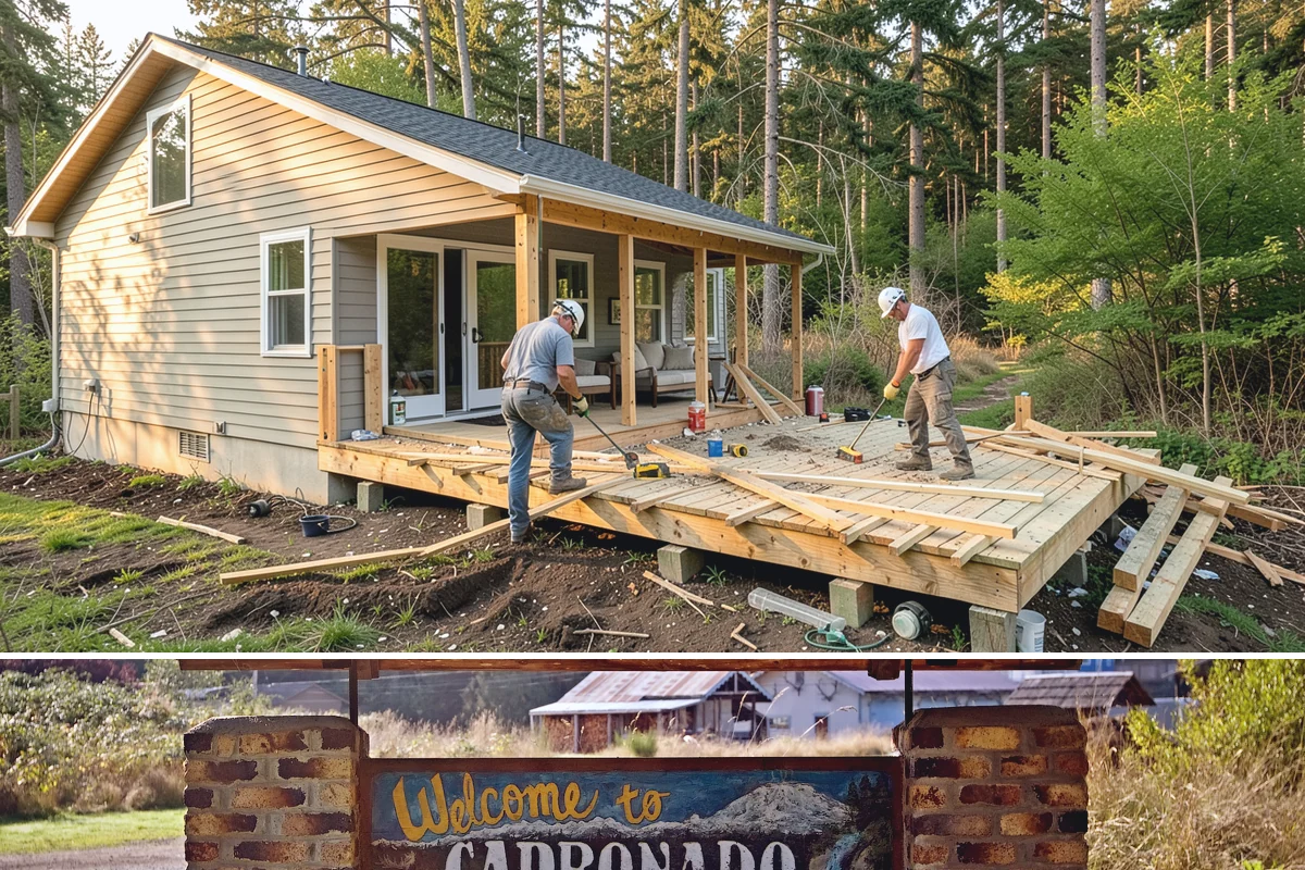 Outdoor Kitchen Construction in Carbonado, Pierce County, WA - Summer installation allows concrete, masonry, and sealants to cure fully before wet weather returns.
