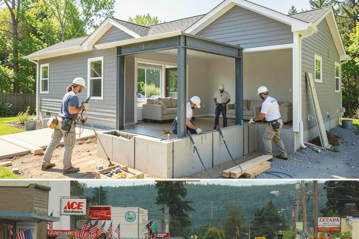 Outdoor Kitchen Construction in Carnation, King County, WA - Summer installation allows concrete, masonry, and sealants to cure fully before wet weather returns.