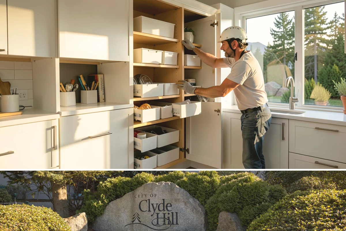 Outdoor Kitchen Construction in Clyde Hill, King County, WA - Summer installation allows concrete, masonry, and sealants to cure fully before wet weather returns.