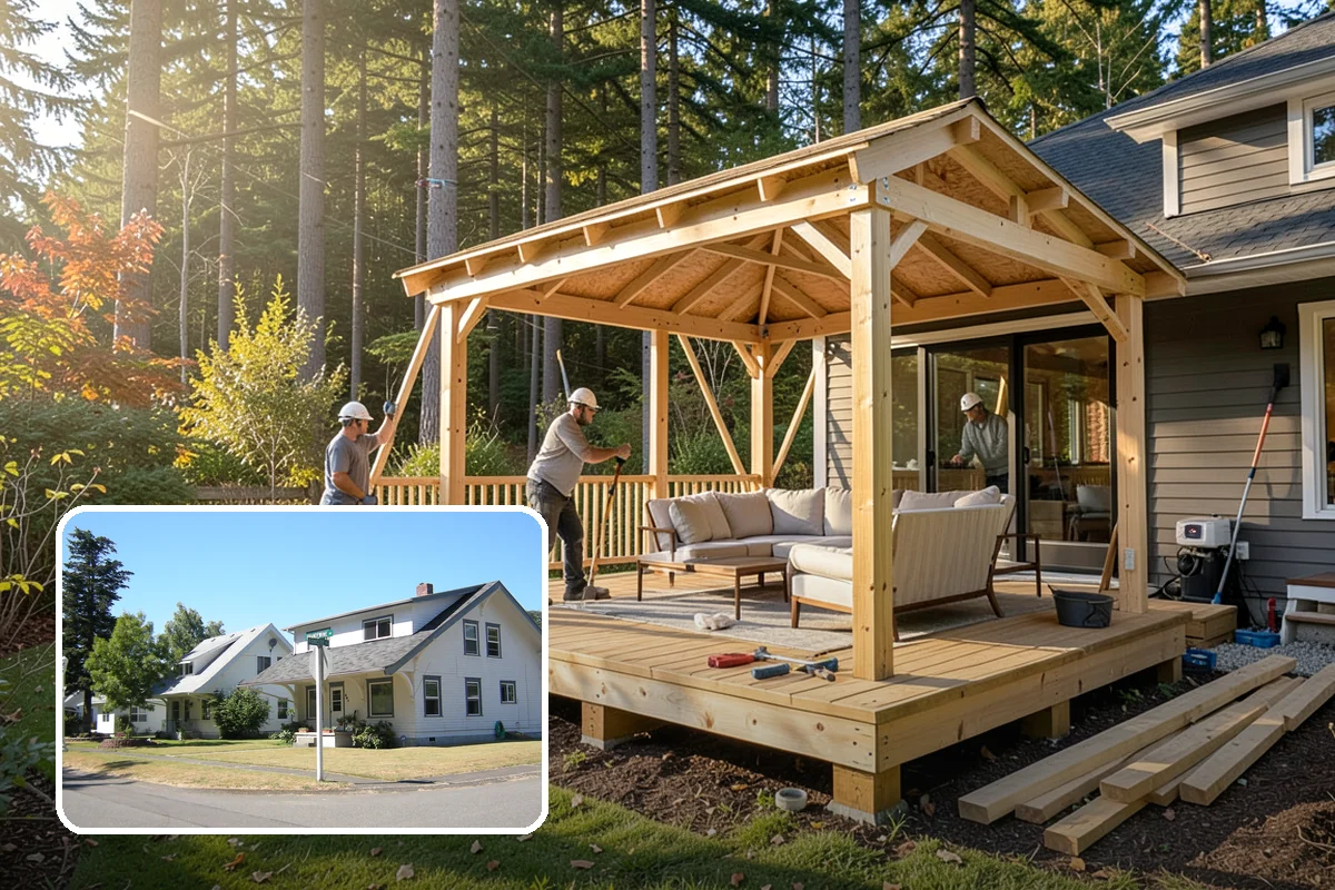 Outdoor Kitchen Construction in DuPont, Pierce County, WA - Brings cooking and hosting into the backyard