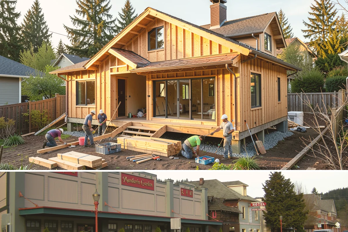 Outdoor Kitchen Construction in Issaquah, King County, WA - Summer installation allows concrete, masonry, and sealants to cure fully before wet weather returns.