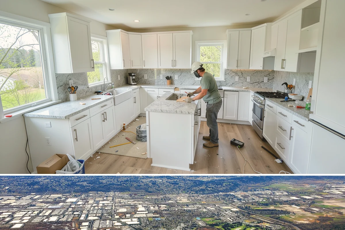 Outdoor Kitchen Construction in Kent, King County, WA - Summer installation allows concrete, masonry, and sealants to cure fully before wet weather returns.