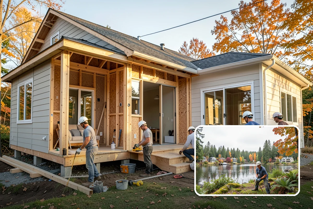 Outdoor Kitchen Construction in La Conner, Skagit County, WA - Brings cooking and hosting into the backyard
