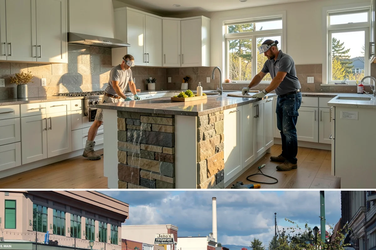 Outdoor Kitchen Construction in Monroe, Snohomish County, WA - Summer installation allows concrete, masonry, and sealants to cure fully before wet weather returns.