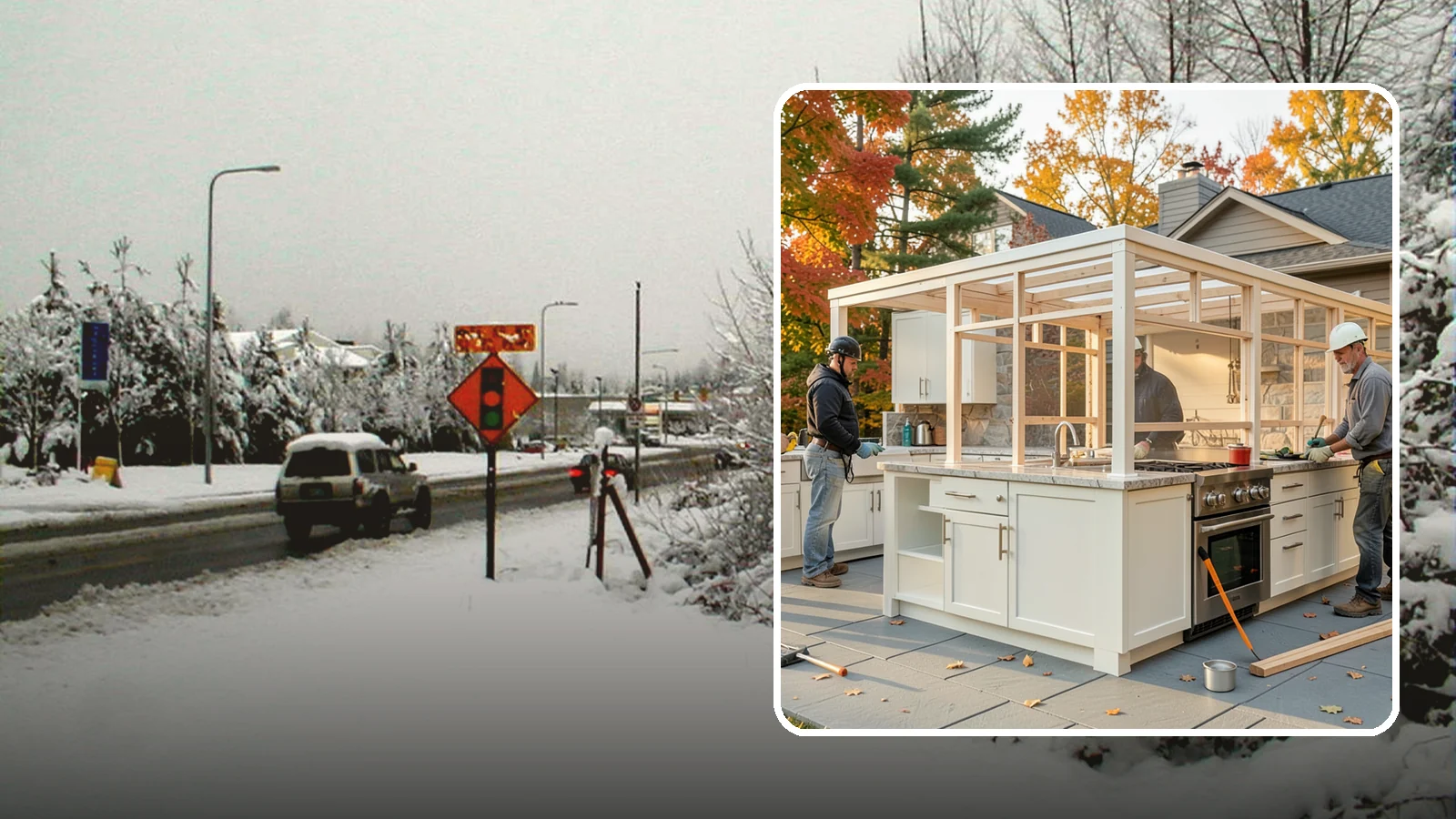 Outdoor Kitchen Construction in Newcastle, King County, WA - A durable, fully equipped outdoor kitchen designed to cook and entertain through every Puget Sound season.