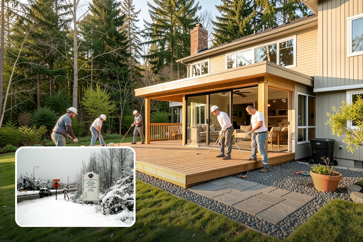 Outdoor Kitchen Construction in Newcastle, King County, WA - Brings cooking and hosting into the backyard