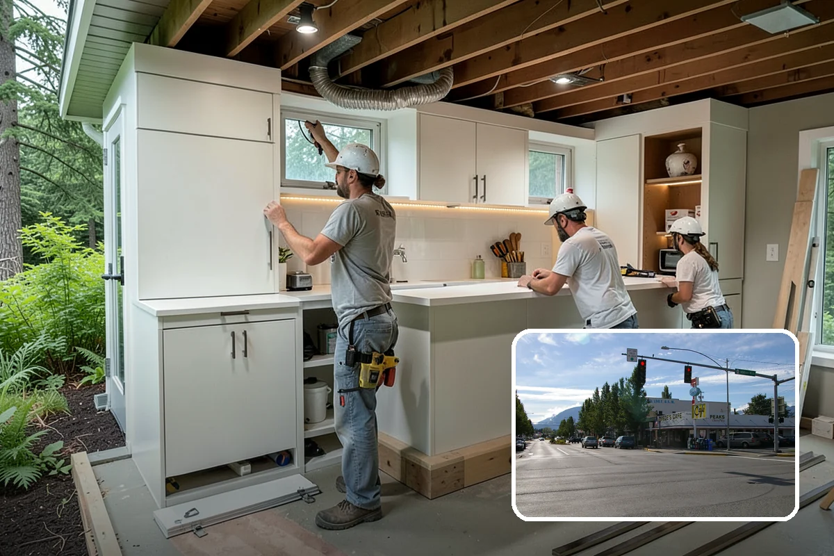 Outdoor Kitchen Construction in North Bend, King County, WA - Brings cooking and hosting into the backyard