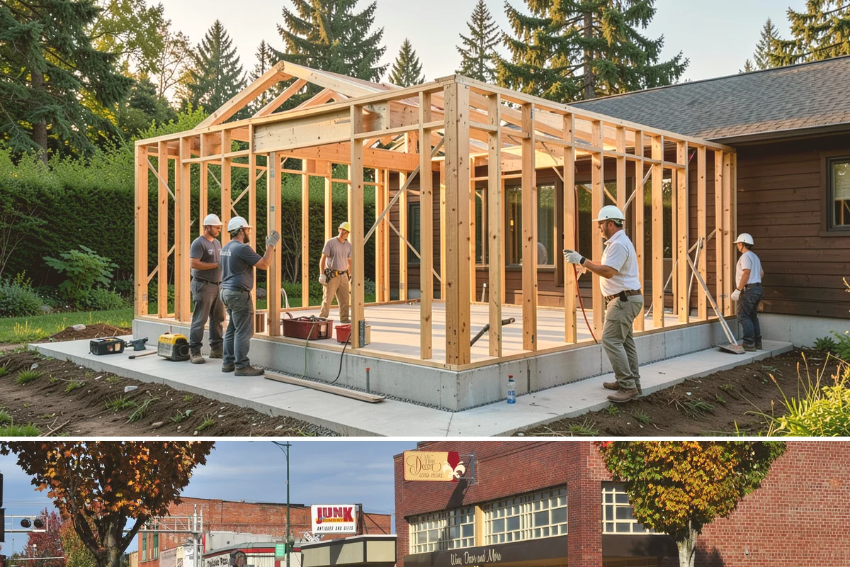 Outdoor Kitchen Construction in Puyallup, Pierce County, WA - Summer installation allows concrete, masonry, and sealants to cure fully before wet weather returns.