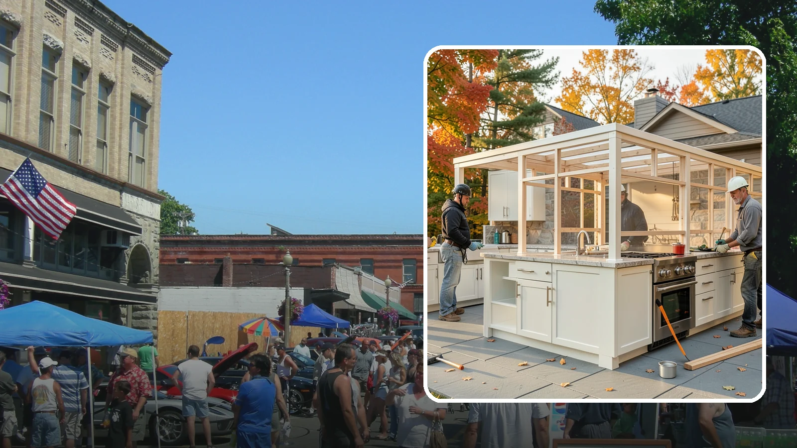 Outdoor Kitchen Construction in Snohomish, Snohomish County, WA - A durable, fully equipped outdoor kitchen designed to cook and entertain through every Puget Sound season.