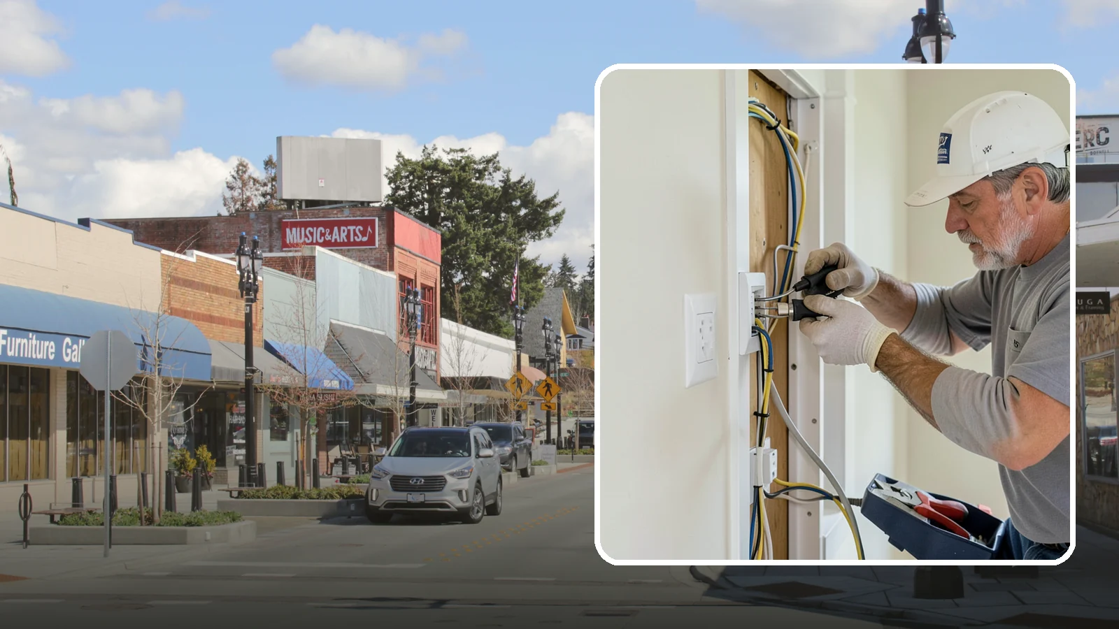 Outlet Installation in Bothell, King County, WA - We add, replace, and relocate electrical outlets, including GFCI and USB receptacles, throughout your home.