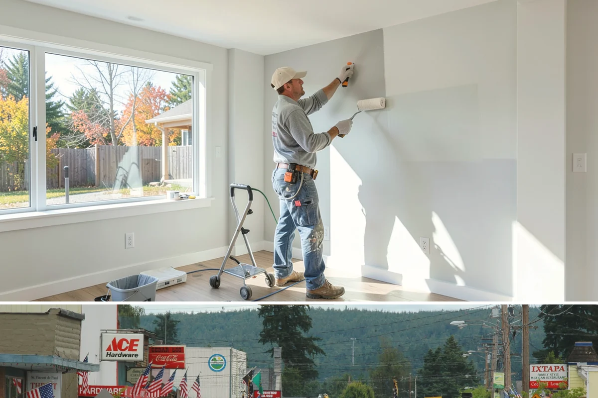 Outlet Installation in Carnation, King County, WA - Outlet work is clean indoor work that can be scheduled comfortably in any season.