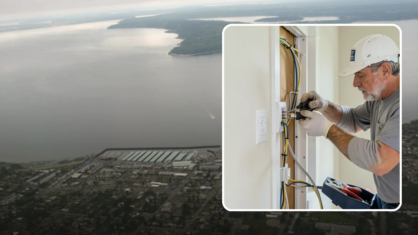 Outlet Installation in Des Moines, King County, WA - We add, replace, and relocate electrical outlets, including GFCI and USB receptacles, throughout your home.