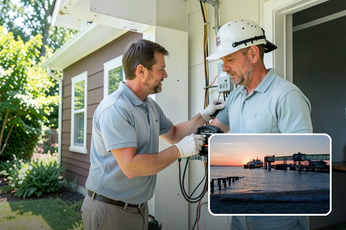 Outlet Installation in Edmonds, Snohomish County, WA - Convenient power exactly where you need it