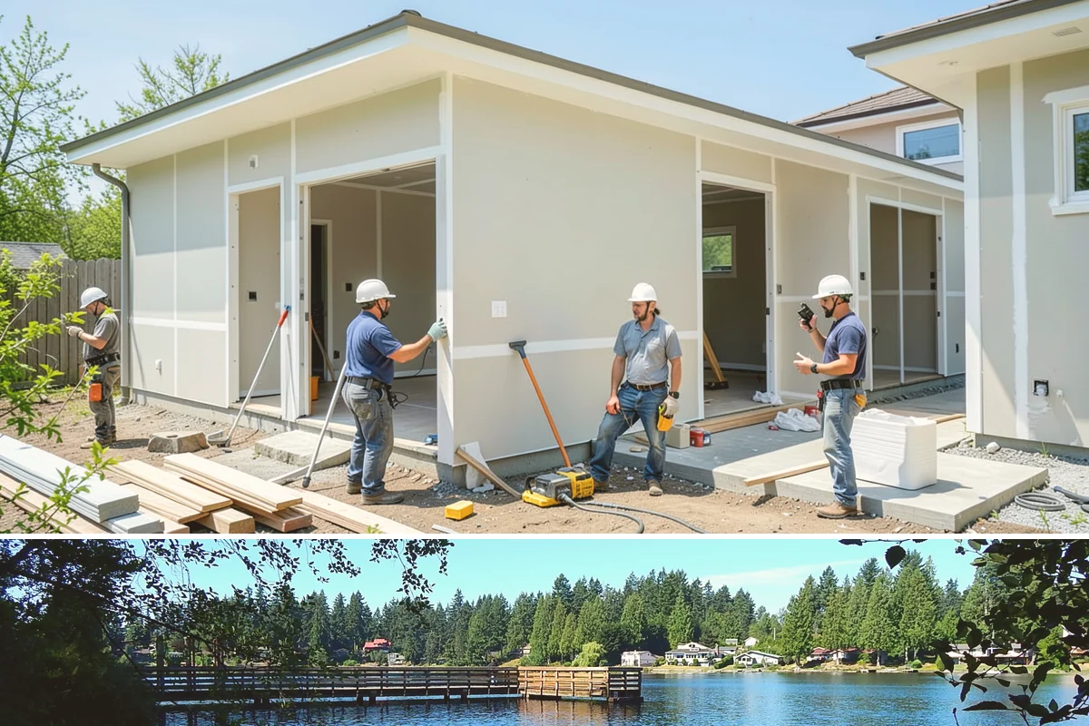 Outlet Installation in Federal Way, King County, WA - Outlet work is clean indoor work that can be scheduled comfortably in any season.