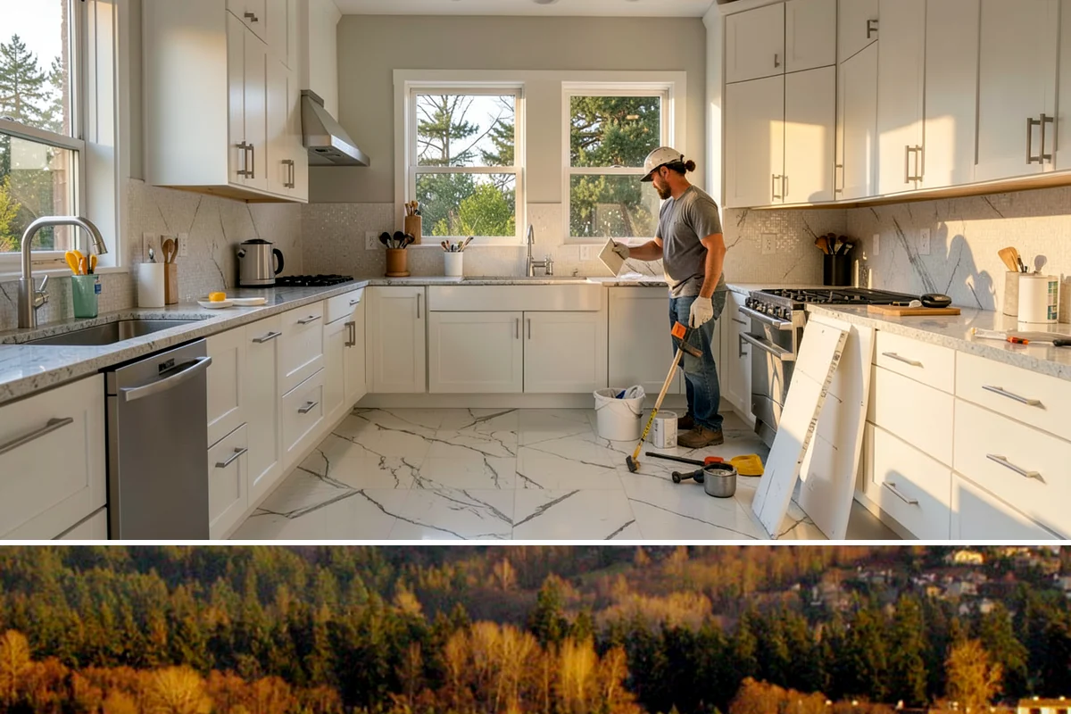 Outlet Installation in Kenmore, King County, WA - Outlet work is clean indoor work that can be scheduled comfortably in any season.