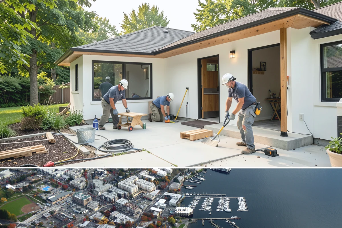 Outlet Installation in Kirkland, King County, WA - Outlet work is clean indoor work that can be scheduled comfortably in any season.