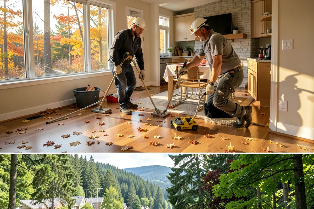 Outlet Installation in Lake Forest Park, King County, WA - Outlet work is clean indoor work that can be scheduled comfortably in any season.
