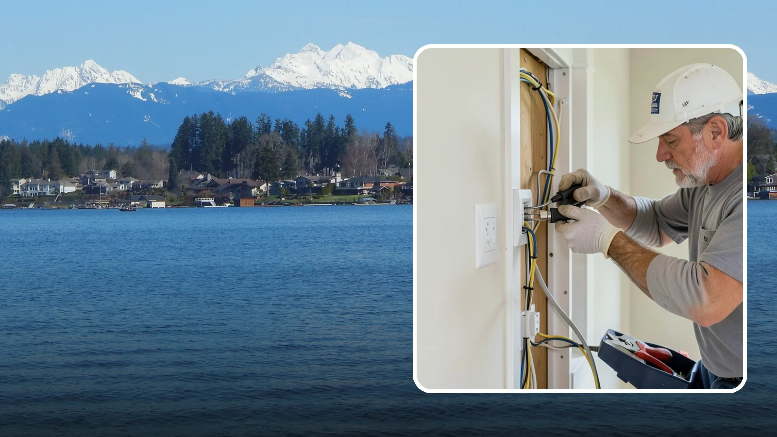 Outlet Installation in Lake Stevens, Snohomish County, WA - We add, replace, and relocate electrical outlets, including GFCI and USB receptacles, throughout your home.