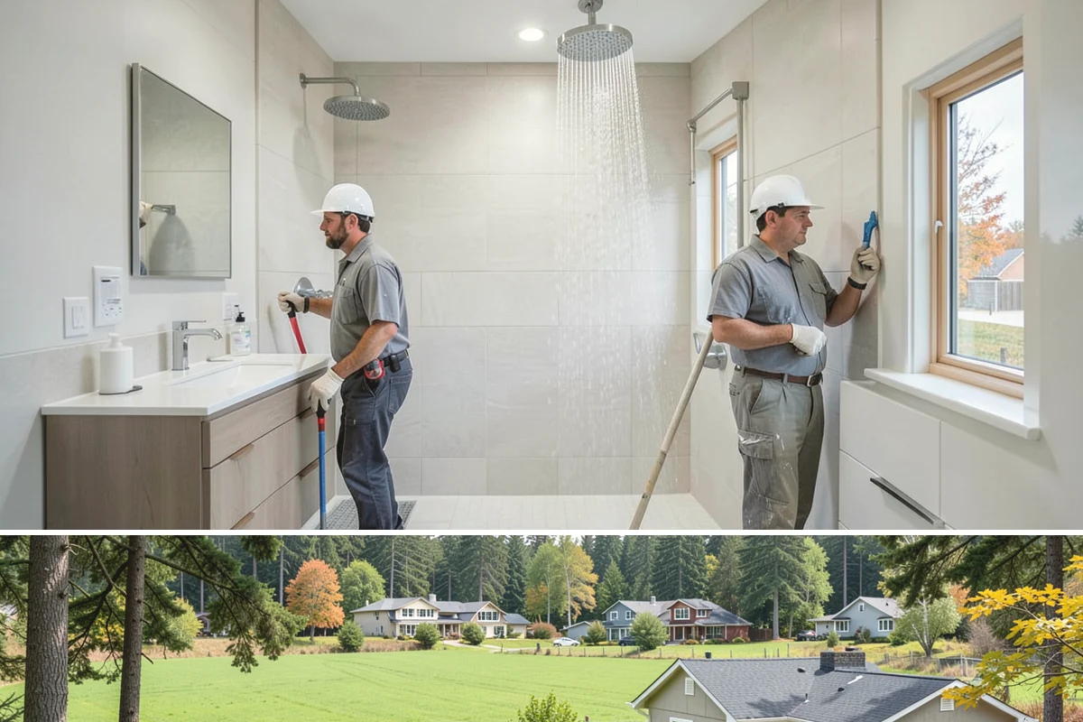 Outlet Installation in Lyman, Skagit County, WA - Outlet work is clean indoor work that can be scheduled comfortably in any season.
