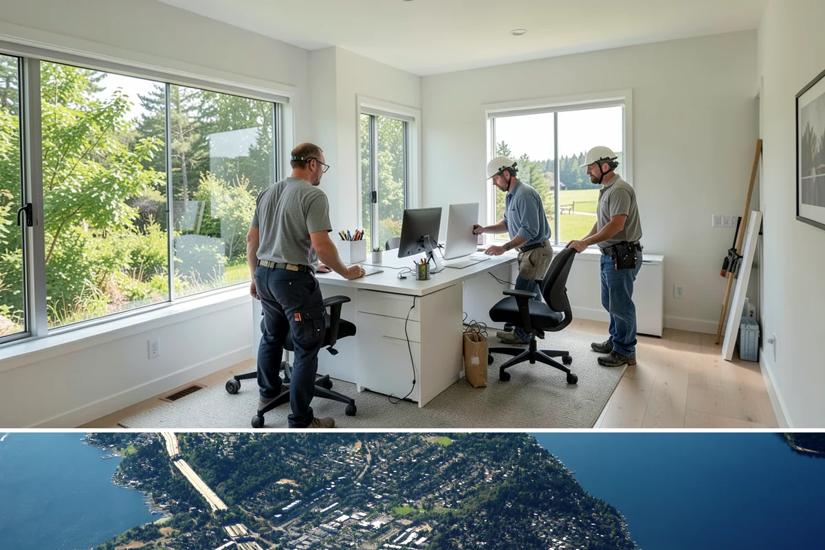 Outlet Installation in Mercer Island, King County, WA - Outlet work is clean indoor work that can be scheduled comfortably in any season.
