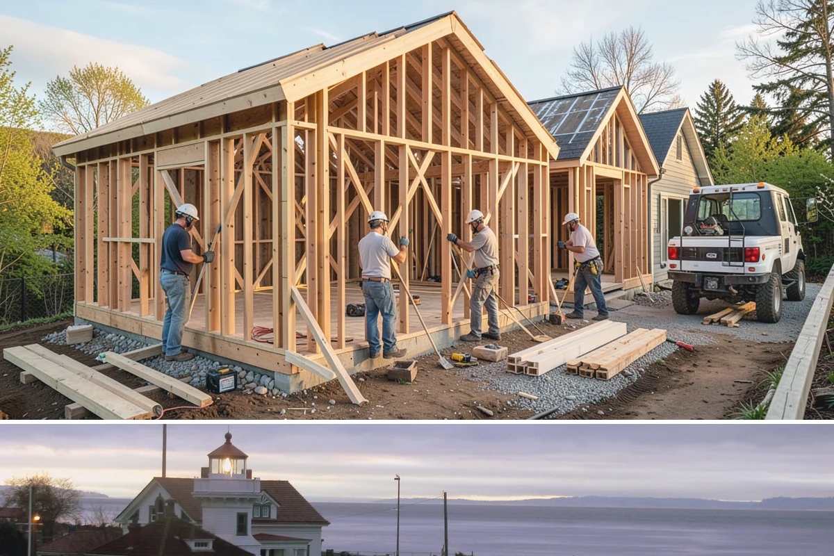 Outlet Installation in Mukilteo, Snohomish County, WA - Outlet work is clean indoor work that can be scheduled comfortably in any season.
