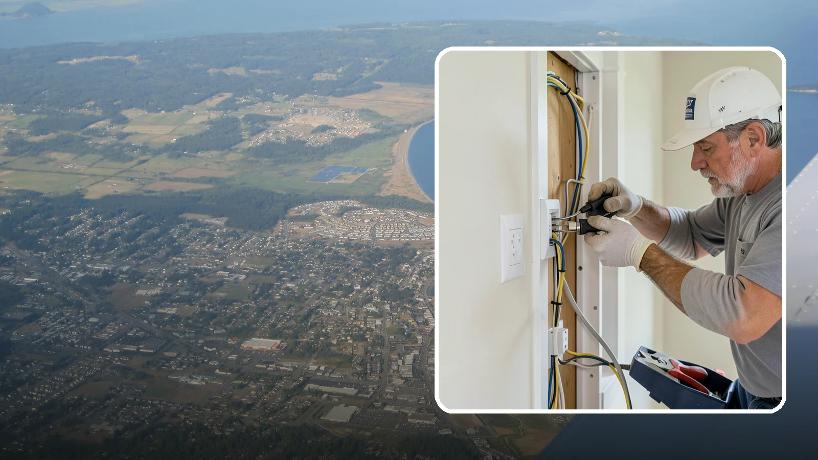 Outlet Installation in Oak Harbor, Island County, WA - We add, replace, and relocate electrical outlets, including GFCI and USB receptacles, throughout your home.