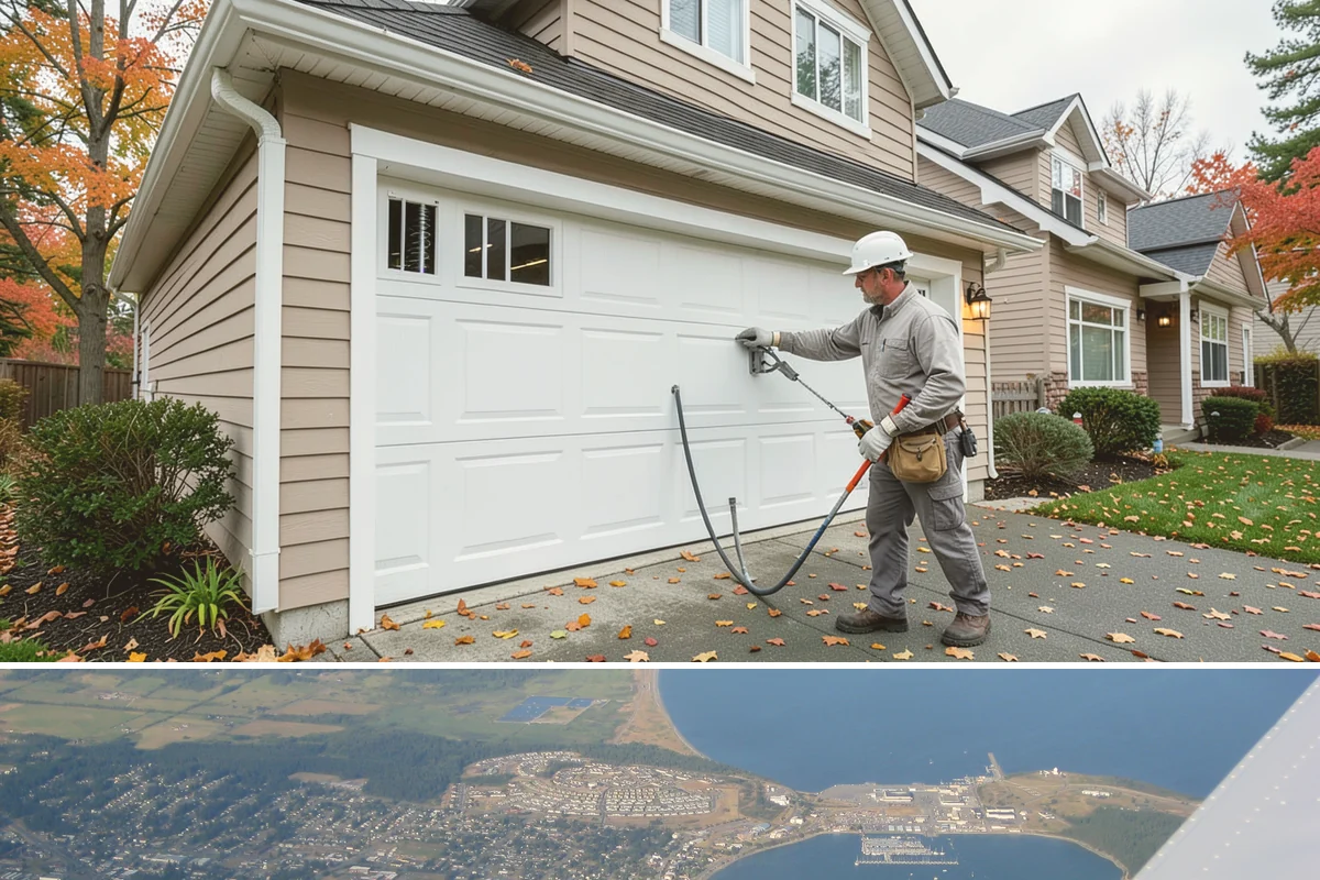 Outlet Installation in Oak Harbor, Island County, WA - Outlet work is clean indoor work that can be scheduled comfortably in any season.