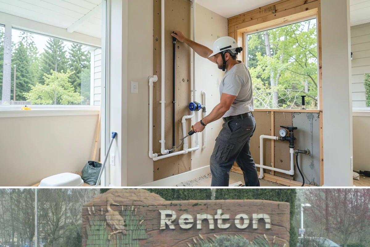Outlet Installation in Renton, King County, WA - Outlet work is clean indoor work that can be scheduled comfortably in any season.