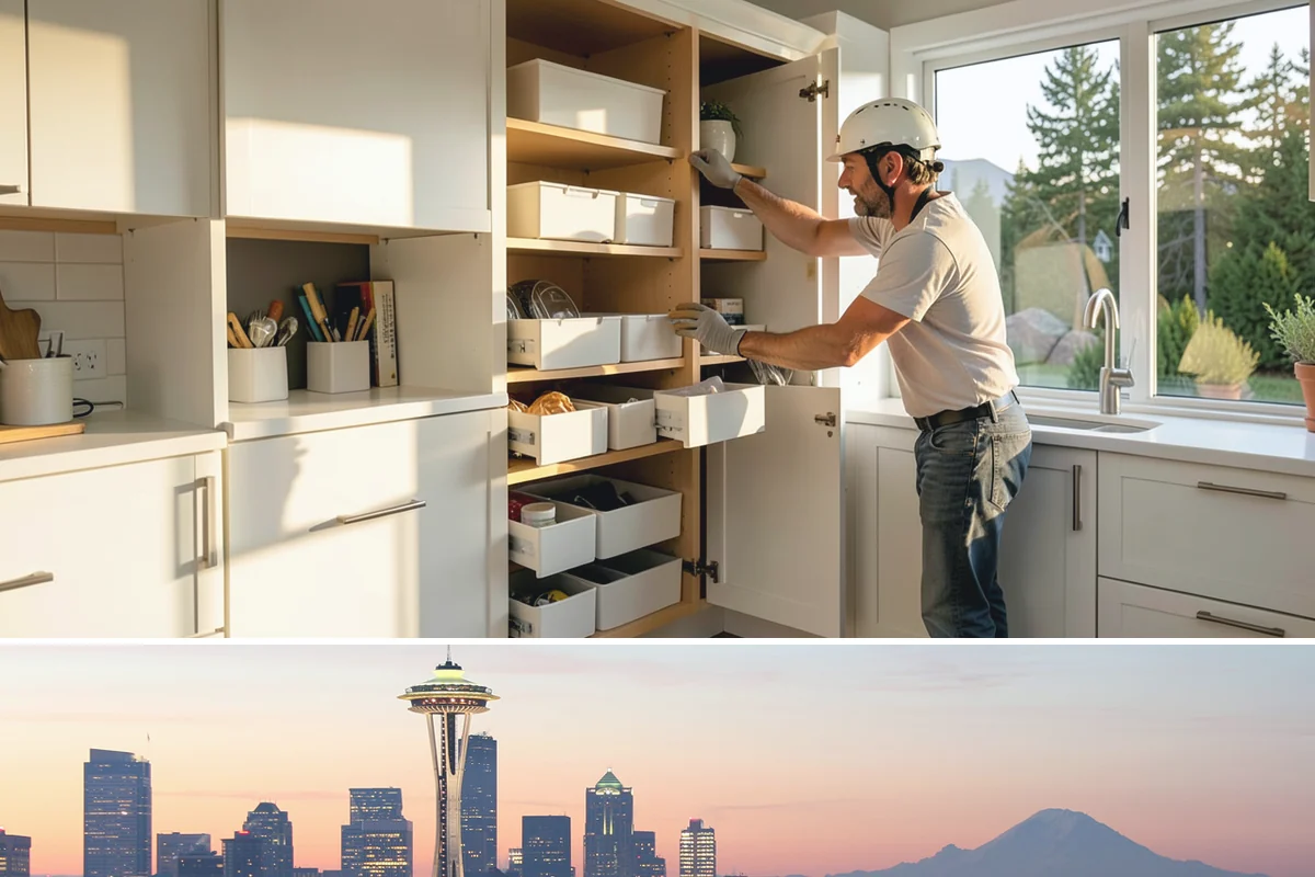 Outlet Installation in Seattle, King County, WA - Outlet work is clean indoor work that can be scheduled comfortably in any season.