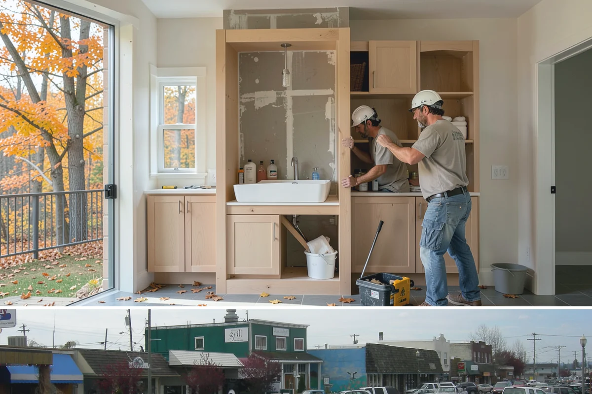 Outlet Installation in Stanwood, Snohomish County, WA - Outlet work is clean indoor work that can be scheduled comfortably in any season.