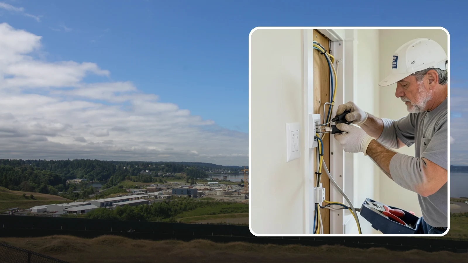 Outlet Installation in University Place, Pierce County, WA - We add, replace, and relocate electrical outlets, including GFCI and USB receptacles, throughout your home.