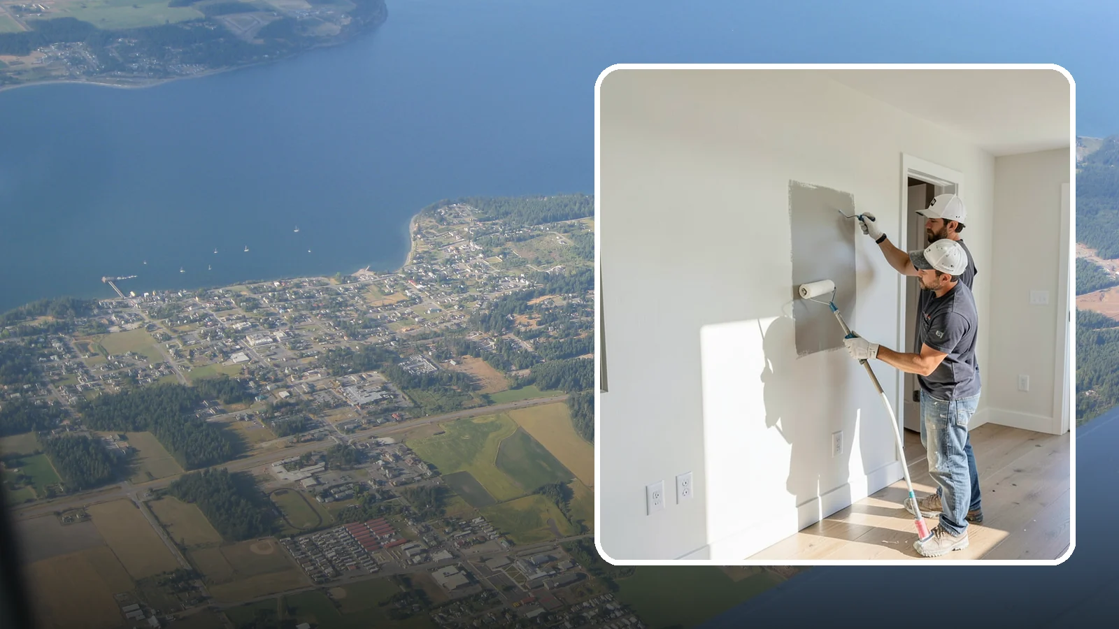 Paint Touch-Ups in Coupeville, Island County, WA - Paint touch-ups repair scuffs, nicks, and marks to keep your finishes looking new.