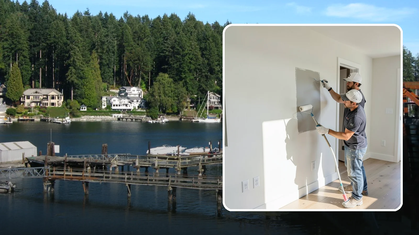Paint Touch-Ups in Gig Harbor, Pierce County, WA - Paint touch-ups repair scuffs, nicks, and marks to keep your finishes looking new.