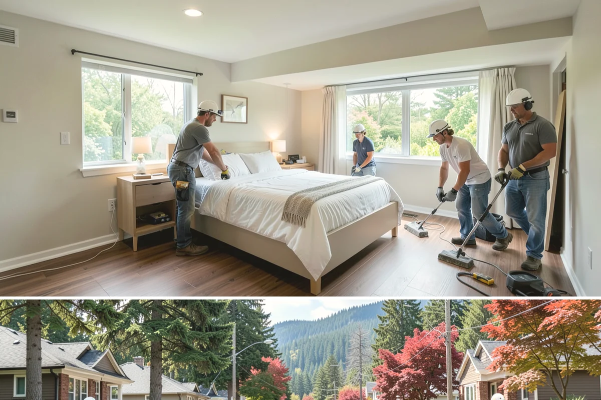 Paint Touch-Ups in Hunts Point, King County, WA - Touch-up work is available year-round and is especially popular for indoor upkeep during the rainy season.