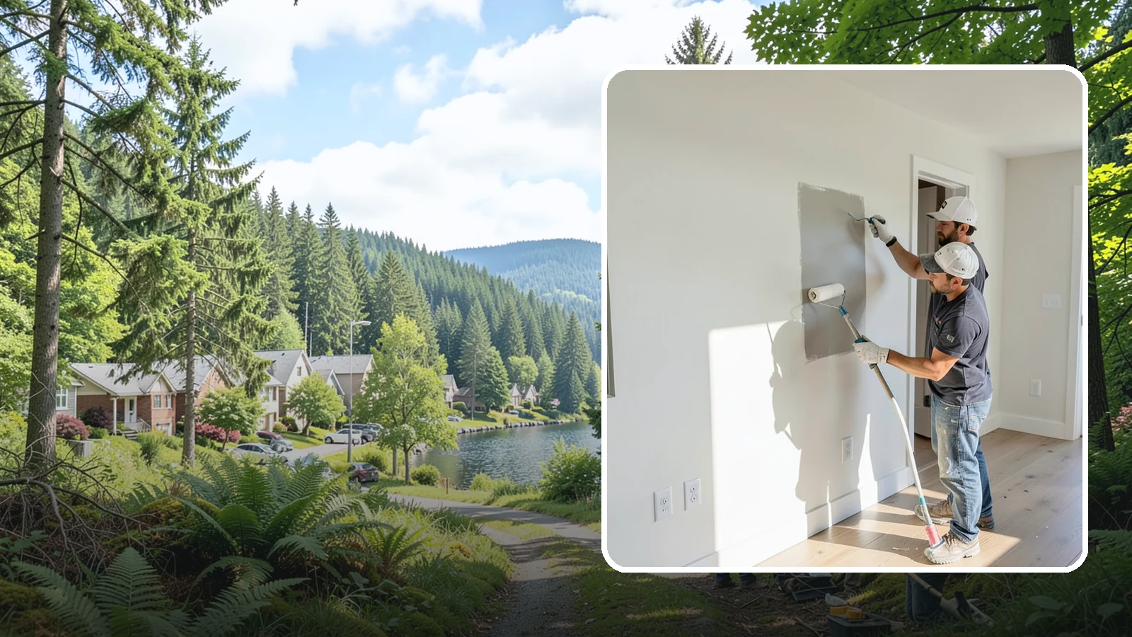 Paint Touch-Ups in Lake Forest Park, King County, WA - Paint touch-ups repair scuffs, nicks, and marks to keep your finishes looking new.