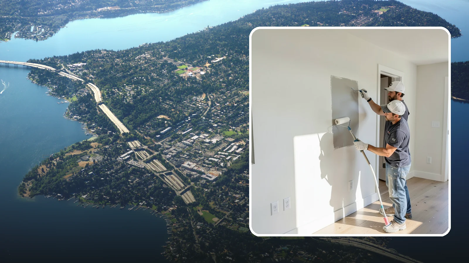 Paint Touch-Ups in Mercer Island, King County, WA - Paint touch-ups repair scuffs, nicks, and marks to keep your finishes looking new.
