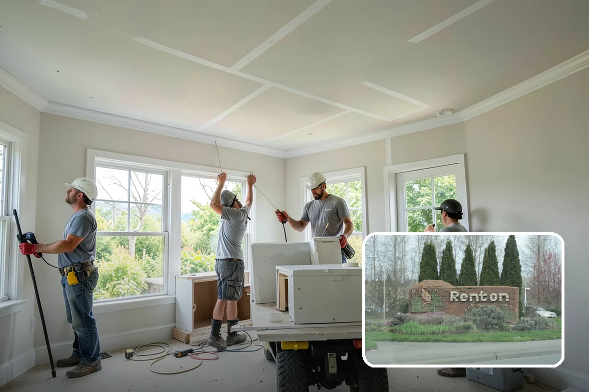Paint Touch-Ups in Renton, King County, WA - Precise color matching to your existing walls and trim
