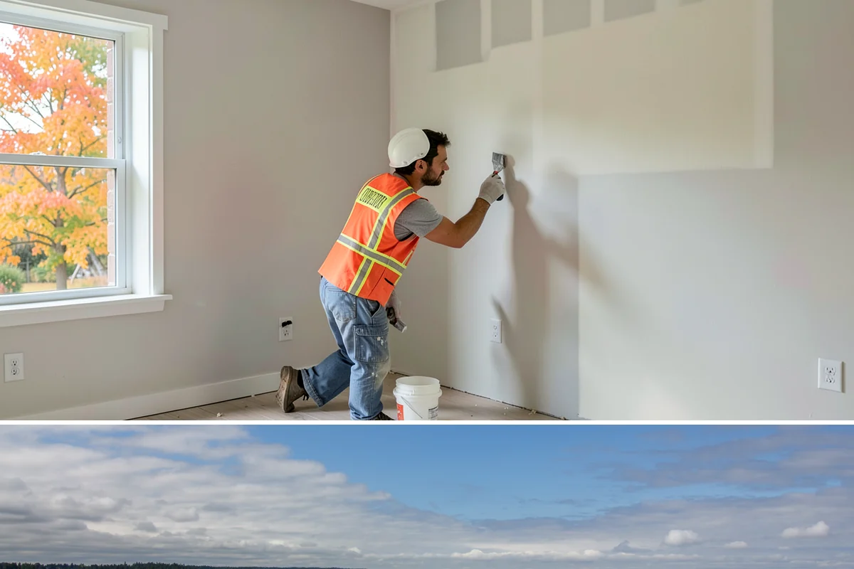 Paint Touch-Ups in University Place, Pierce County, WA - Touch-up work is available year-round and is especially popular for indoor upkeep during the rainy season.