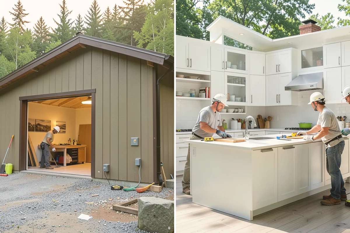 Panel Molding Installation in Algona, King County, WA - Plan panel sizes and spacing for the wall