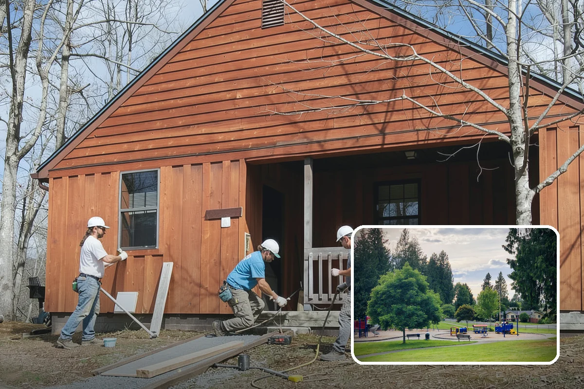 Panel Molding Installation in Bonney Lake, Pierce County, WA - Balanced, symmetrical panel layouts