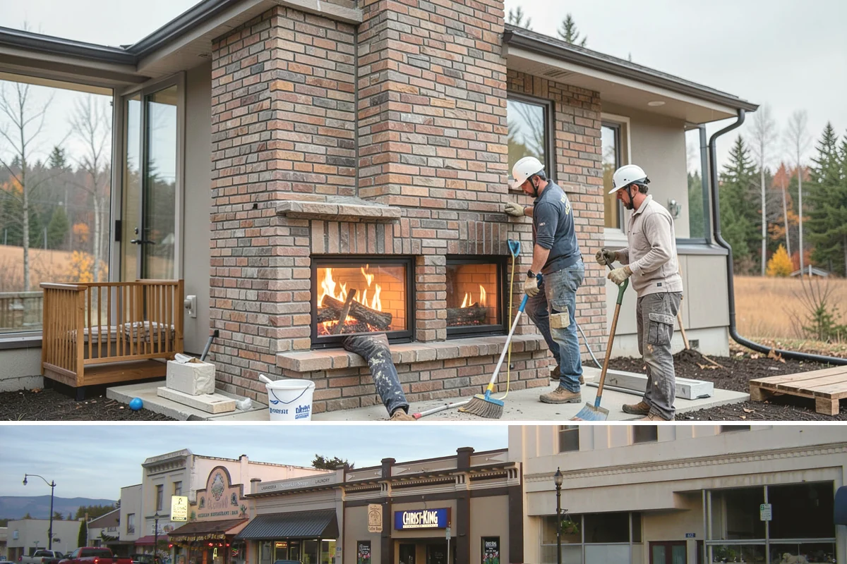 Panel Molding Installation in Burlington, Skagit County, WA - Panel molding is an interior detail that installs comfortably year-round, ideal for elevating rooms during the PNW rainy season.