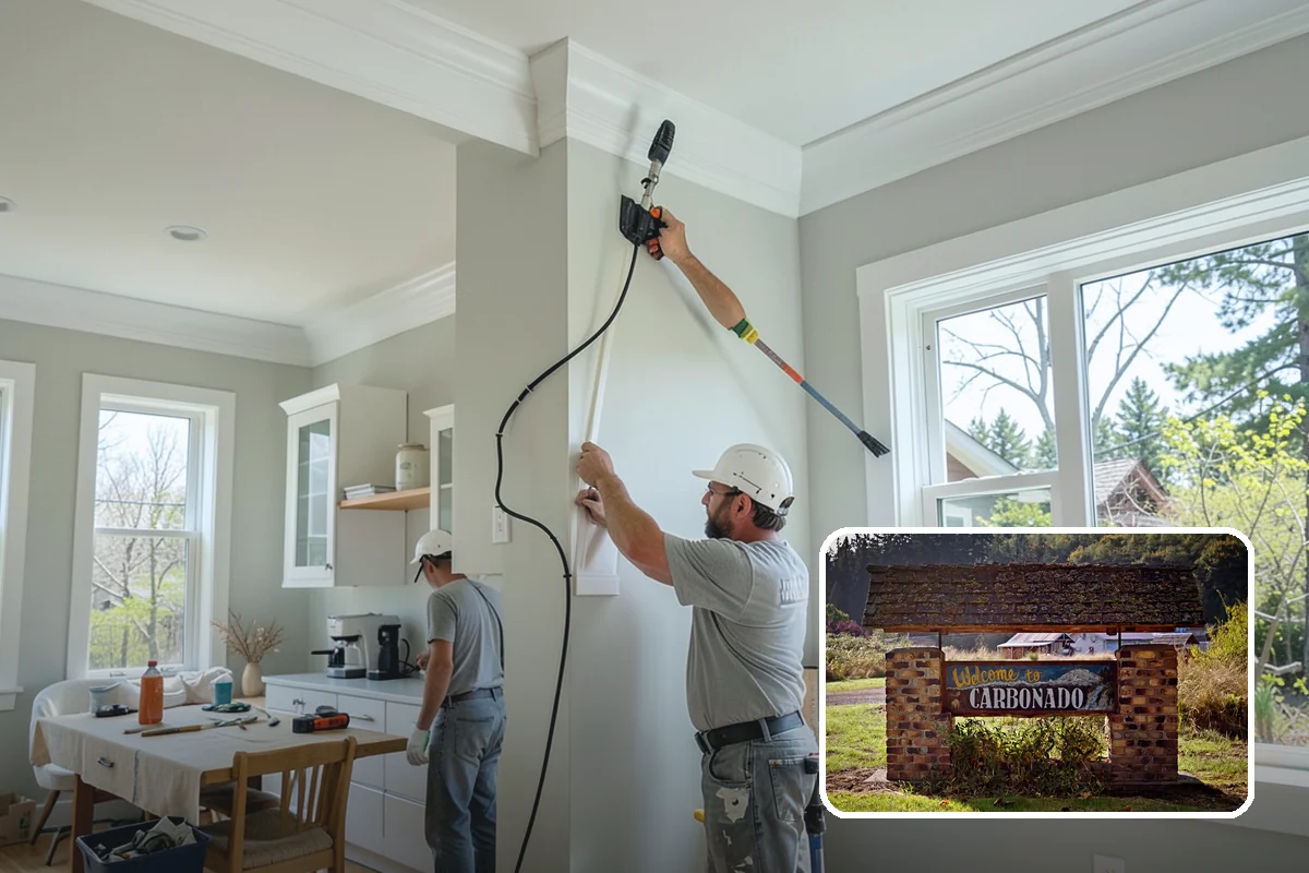 Panel Molding Installation in Carbonado, Pierce County, WA - Balanced, symmetrical panel layouts