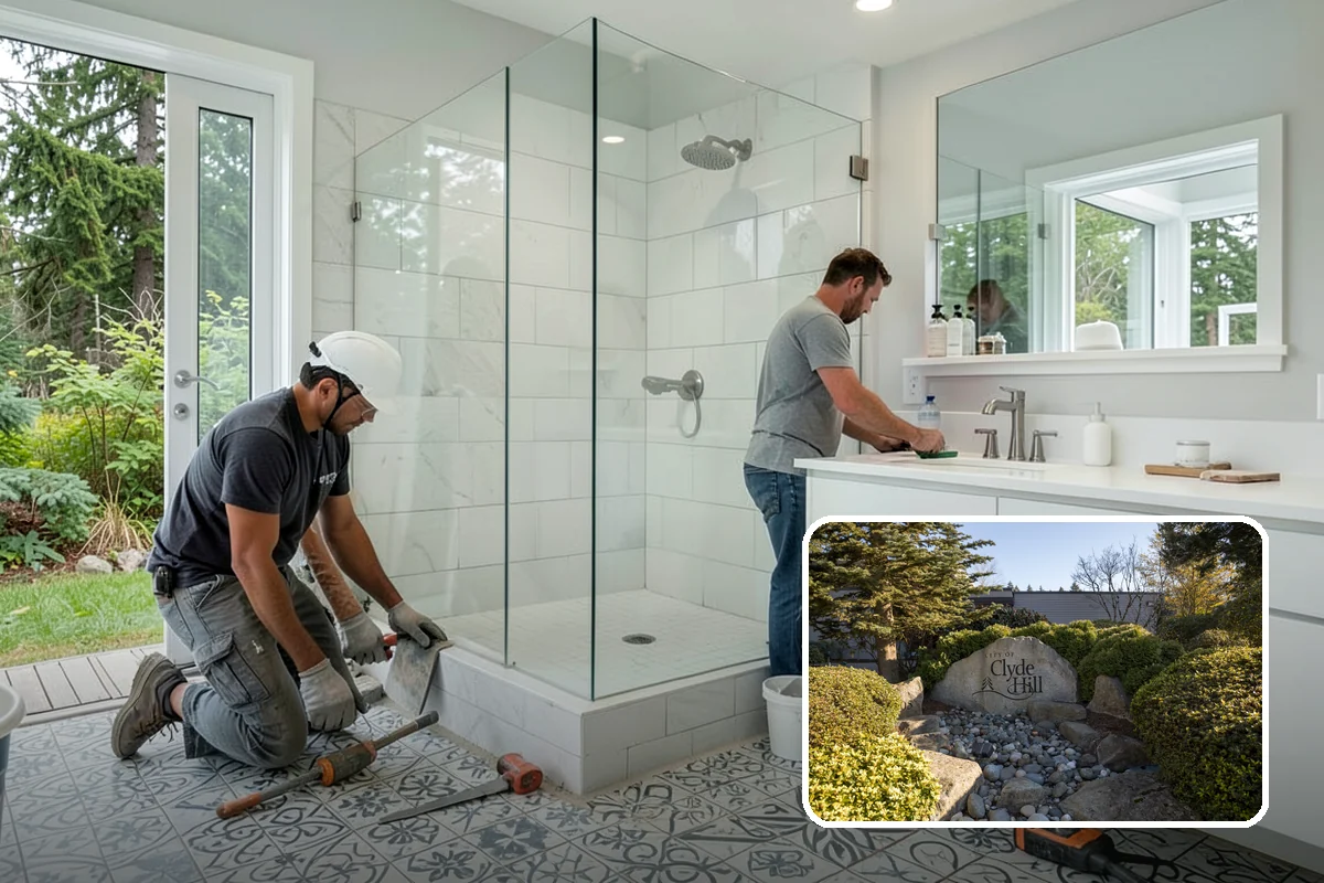 Panel Molding Installation in Clyde Hill, King County, WA - Balanced, symmetrical panel layouts