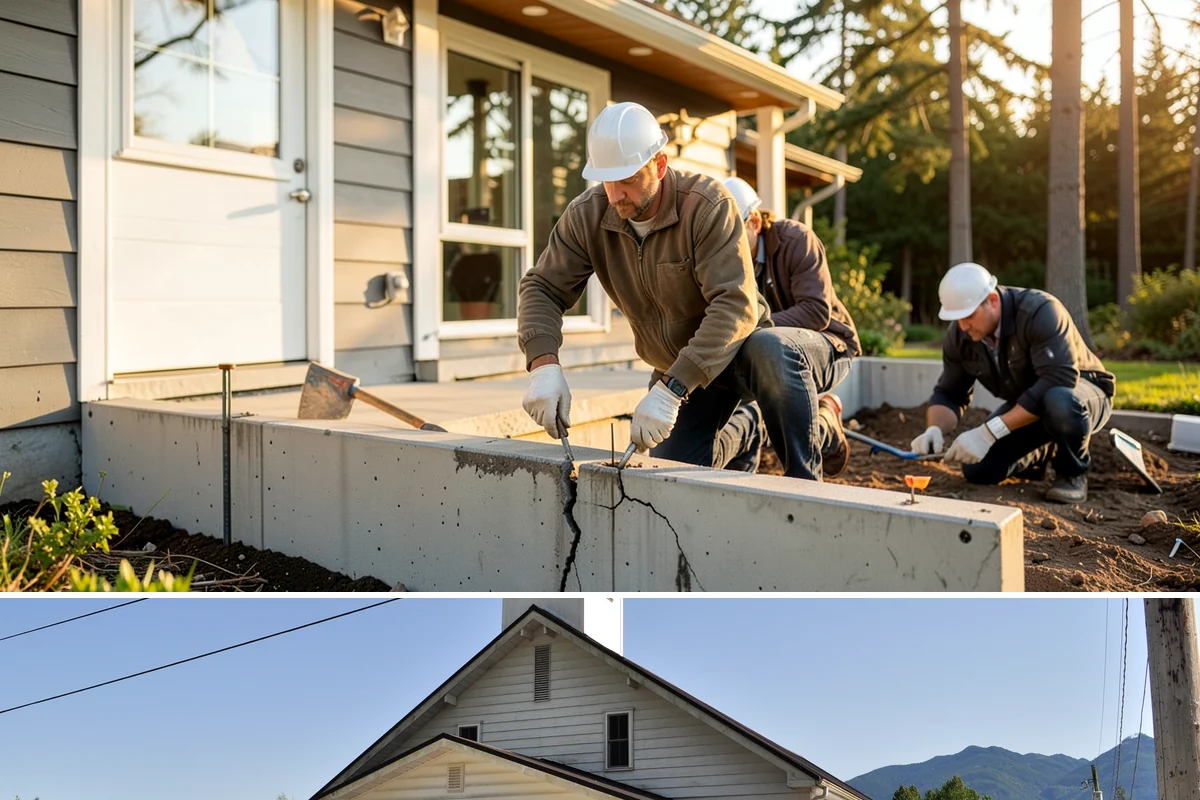 Panel Molding Installation in Concrete, Skagit County, WA - Panel molding is an interior detail that installs comfortably year-round, ideal for elevating rooms during the PNW rainy season.